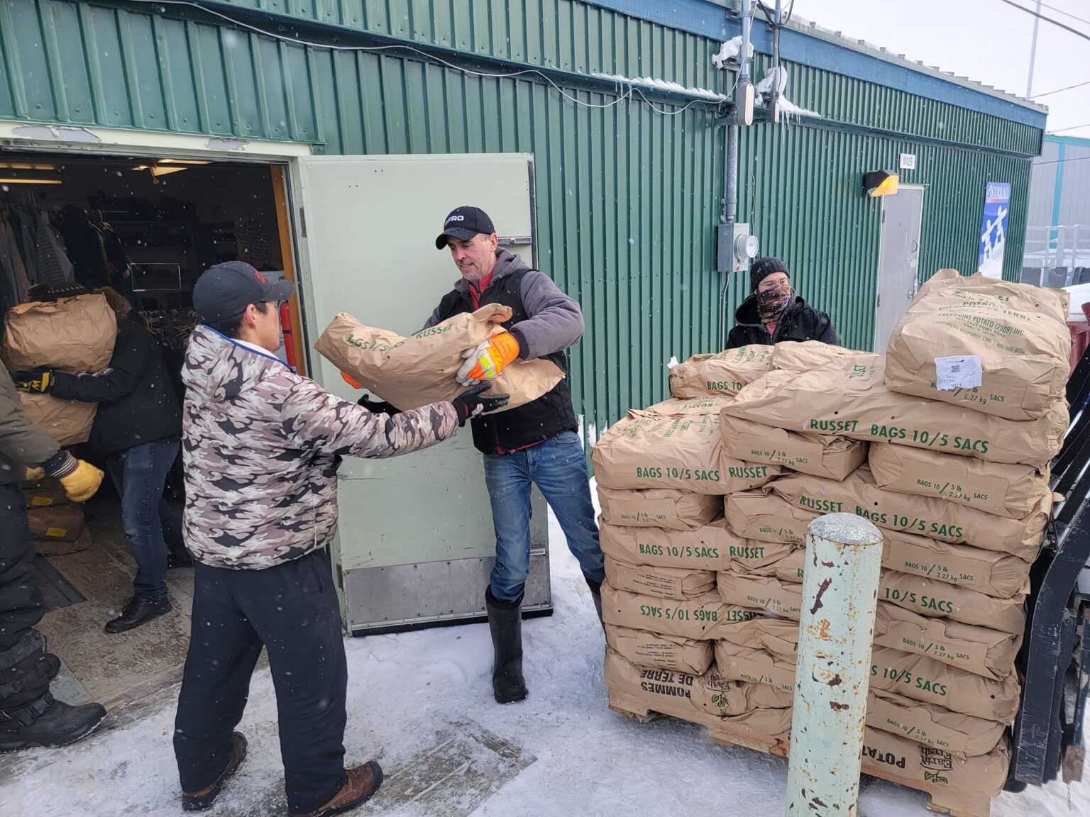 How a food bank in Nunavut turned donated P.E.I. potatoes into tuktu